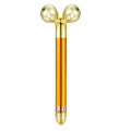 24-каратный золотой косметический бар для похудения для лица и тела, волшебная палочка, массажная палочка, измеритель красоты